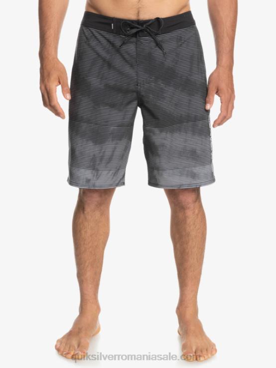 negru surfsilk masiv 20 boardshorts XT6B1593 bărbați Quiksilver
