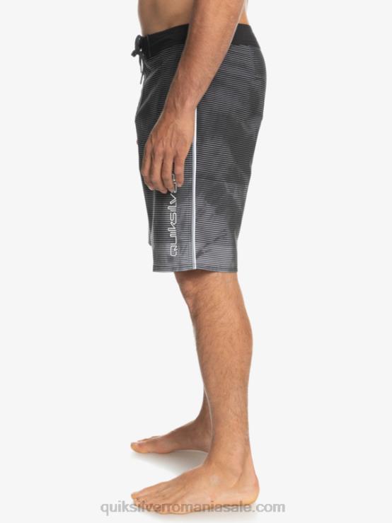negru surfsilk masiv 20 boardshorts XT6B1593 bărbați Quiksilver