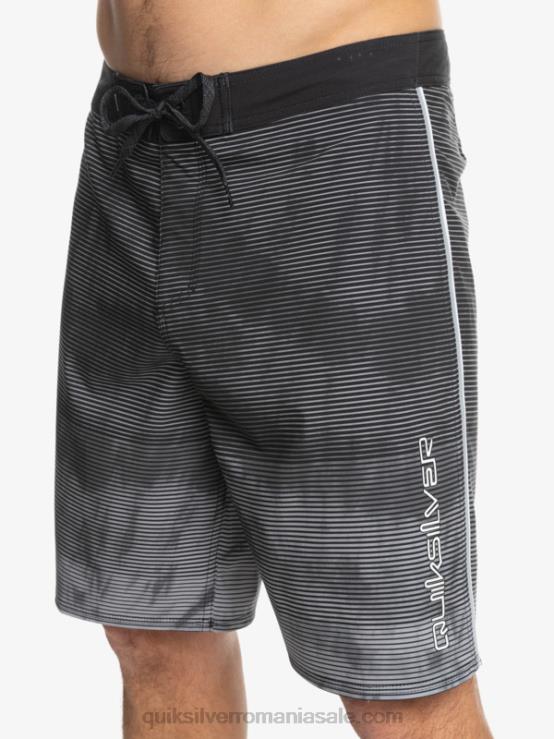 negru surfsilk masiv 20 boardshorts XT6B1593 bărbați Quiksilver