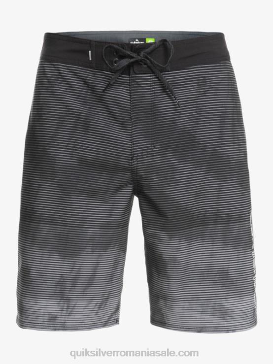 negru surfsilk masiv 20 boardshorts XT6B1593 bărbați Quiksilver