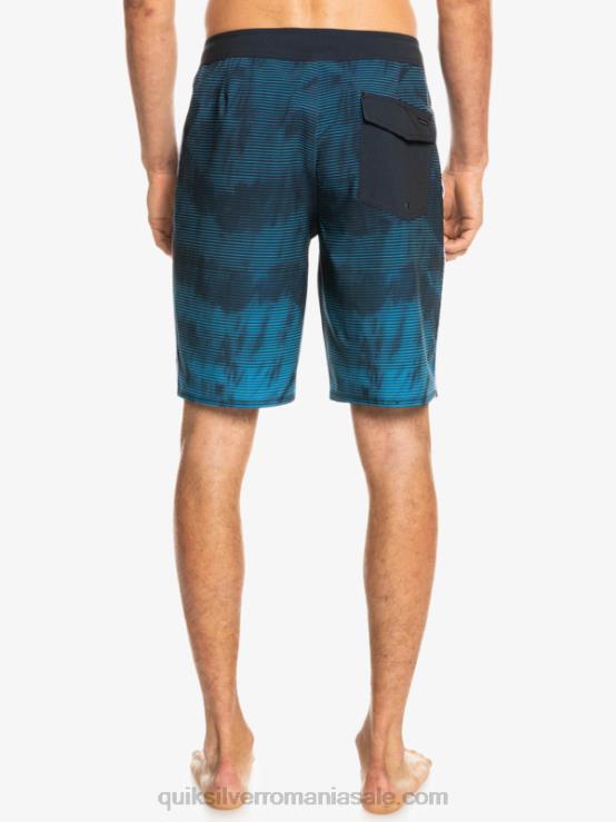 negru surfsilk masiv 20 boardshorts XT6B1597 bărbați Quiksilver