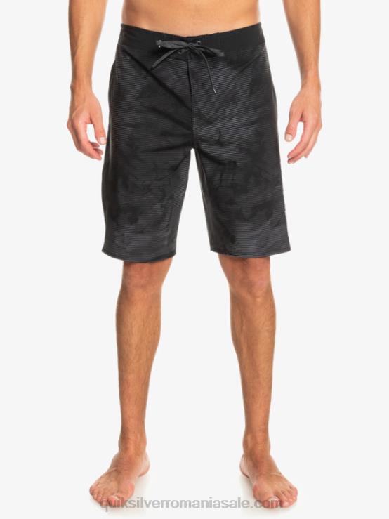 negru surfsilk masiv 20 boardshorts XT6B335 bărbați Quiksilver