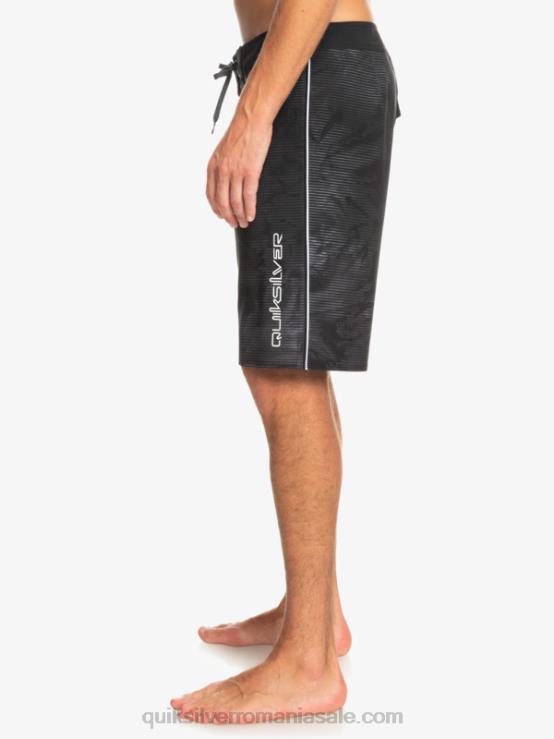negru surfsilk masiv 20 boardshorts XT6B335 bărbați Quiksilver