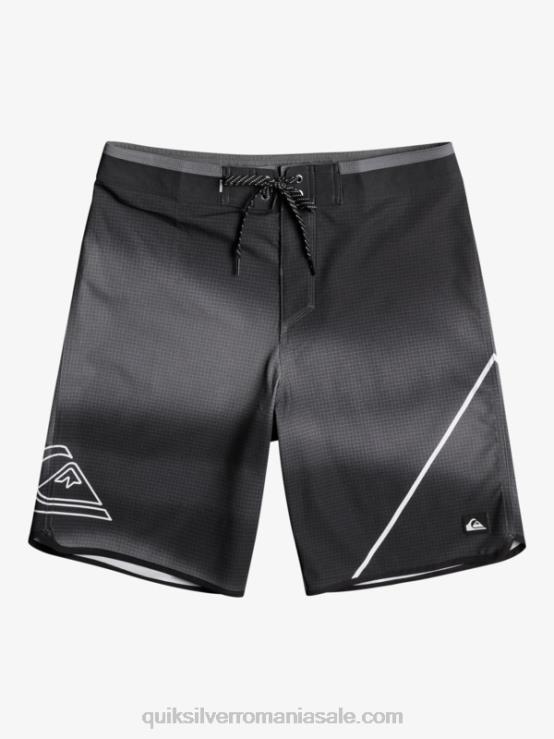 negru surfsilk new wave 20 boardshorts XT6B223 bărbați Quiksilver