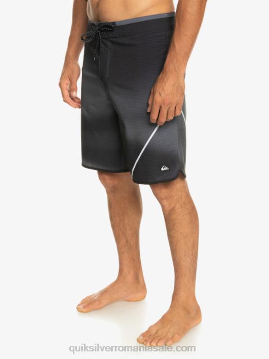negru surfsilk new wave 20 boardshorts XT6B223 bărbați Quiksilver