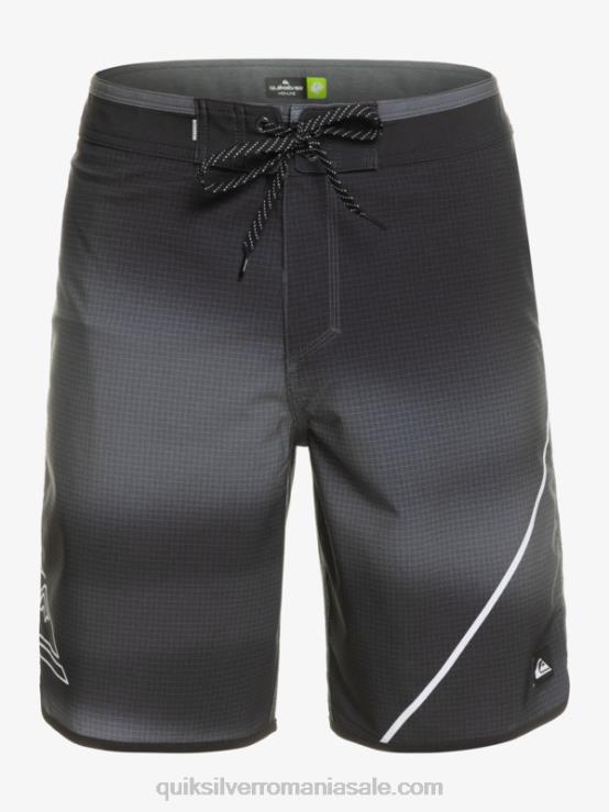 negru surfsilk new wave 20 boardshorts XT6B223 bărbați Quiksilver