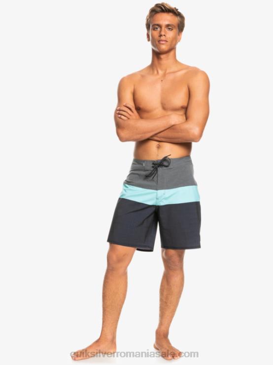 negru surfsilk panel 20 boardshorts XT6B1464 bărbați Quiksilver
