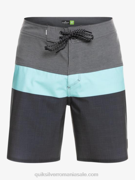 negru surfsilk panel 20 boardshorts XT6B1464 bărbați Quiksilver