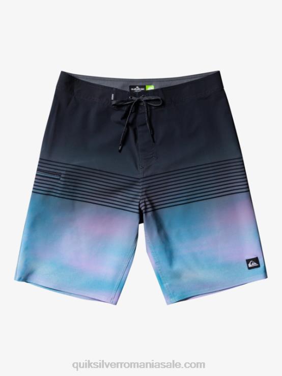negru surfsilk slab 21 boardshorts XT6B451 bărbați Quiksilver