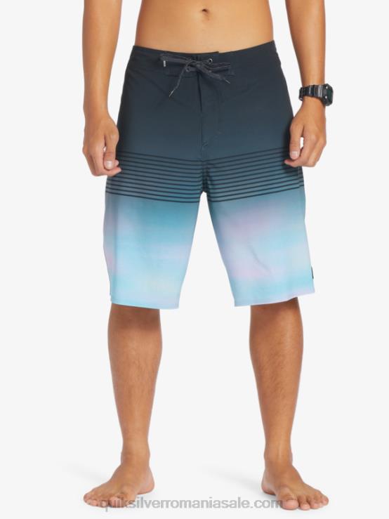 negru surfsilk slab 21 boardshorts XT6B451 bărbați Quiksilver