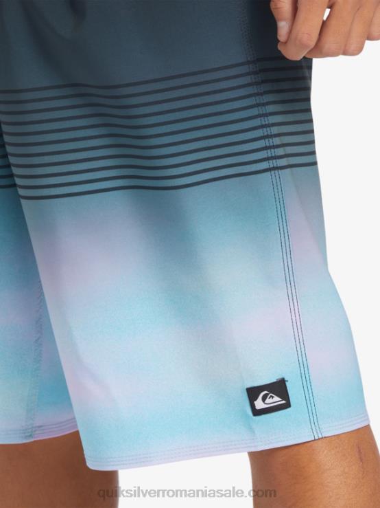 negru surfsilk slab 21 boardshorts XT6B451 bărbați Quiksilver