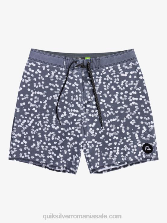 negru surfsilk spălat 18 boardshorts XT6B1755 bărbați Quiksilver