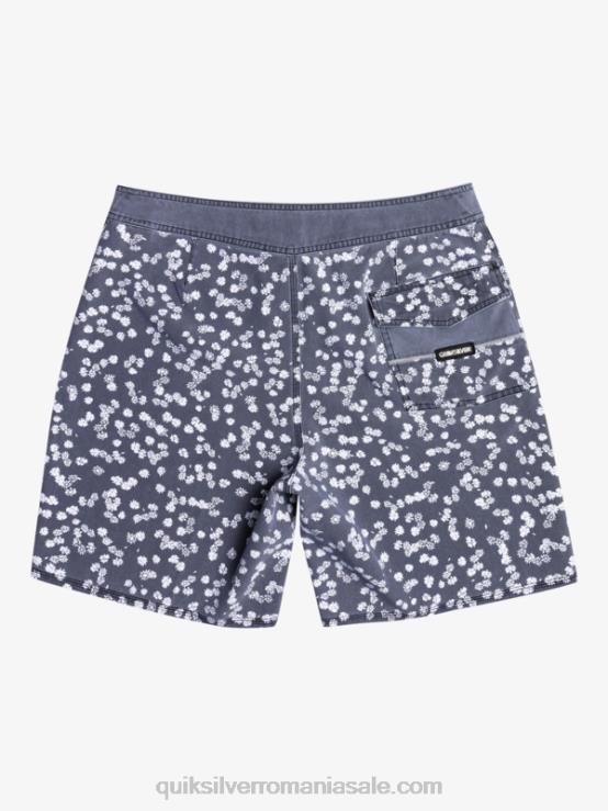 negru surfsilk spălat 18 boardshorts XT6B1755 bărbați Quiksilver