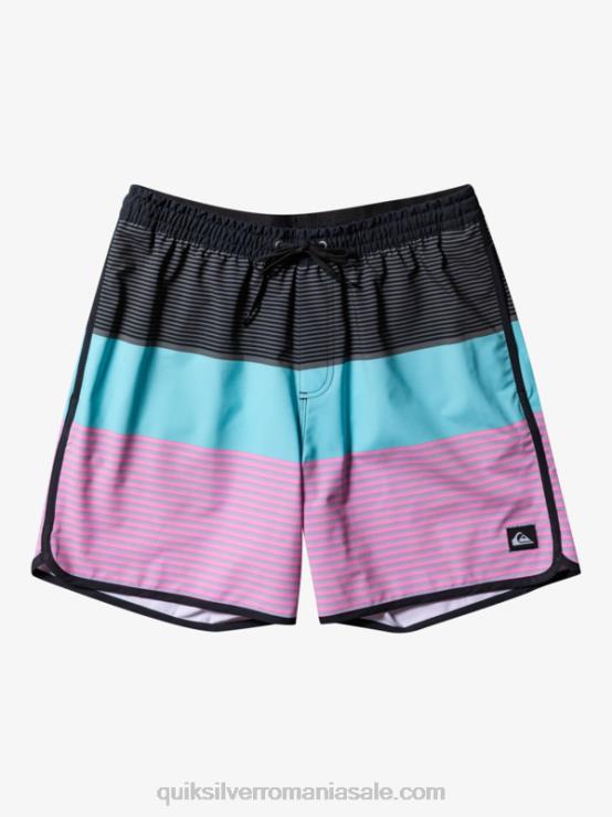 negru surfsilk tijuana 17 volei XT6B510 bărbați Quiksilver