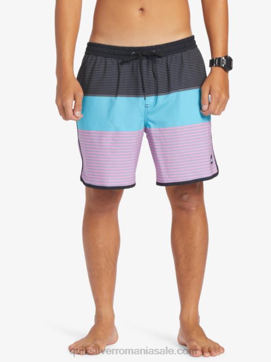 negru surfsilk tijuana 17 volei XT6B510 bărbați Quiksilver