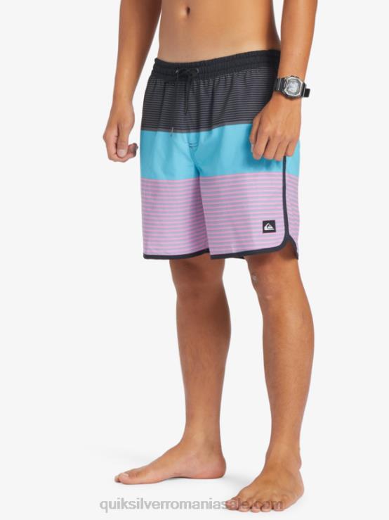 negru surfsilk tijuana 17 volei XT6B510 bărbați Quiksilver