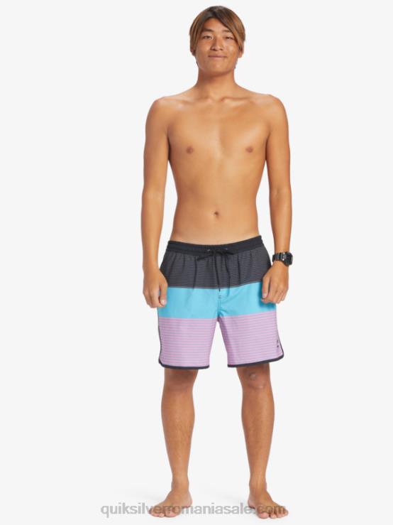 negru surfsilk tijuana 17 volei XT6B510 bărbați Quiksilver