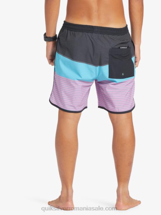 negru surfsilk tijuana 17 volei XT6B510 bărbați Quiksilver