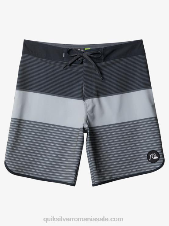 negru surfsilk tijuana 19 boardshorts XT6B1402 bărbați Quiksilver