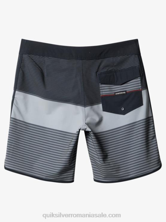 negru surfsilk tijuana 19 boardshorts XT6B1402 bărbați Quiksilver