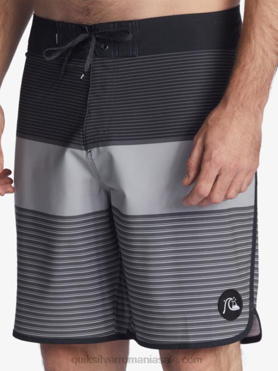 negru surfsilk tijuana 19 boardshorts XT6B1402 bărbați Quiksilver