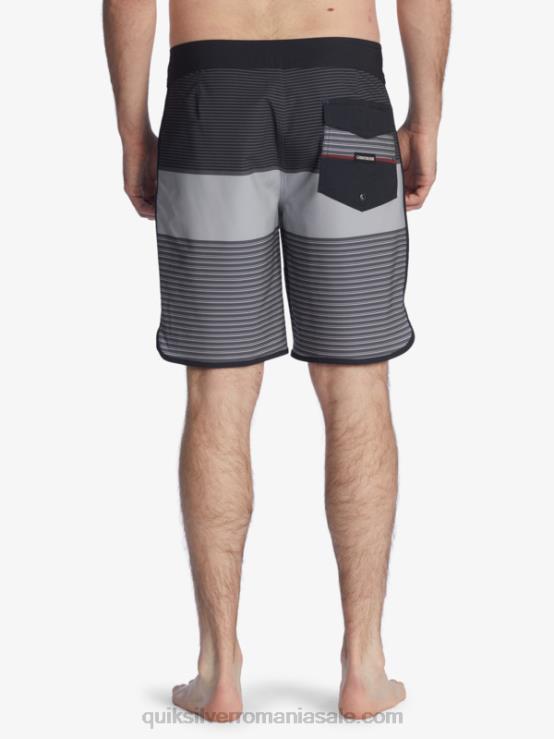 negru surfsilk tijuana 19 boardshorts XT6B1402 bărbați Quiksilver