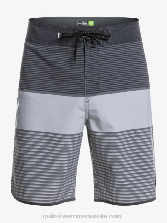 negru surfsilk tijuana 19 boardshorts XT6B1402 bărbați Quiksilver