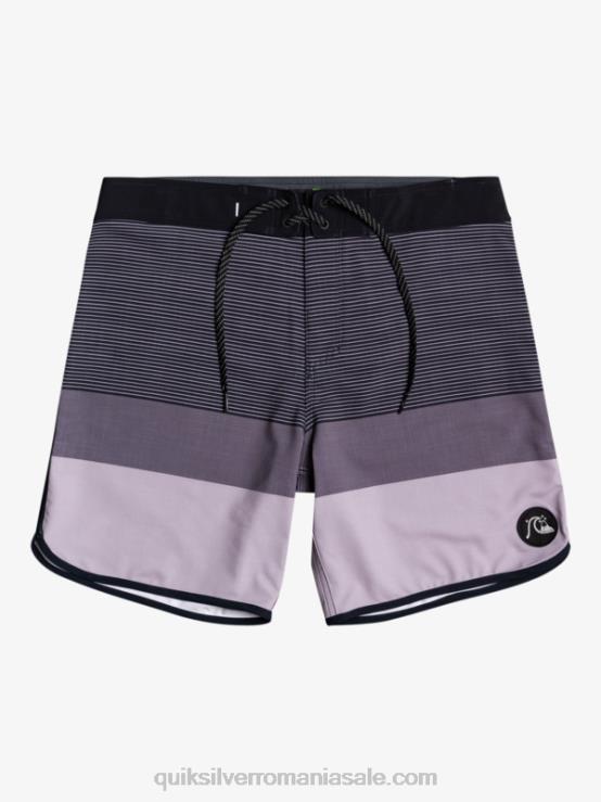 negru surfsilk tijuana 19 boardshorts XT6B1870 bărbați Quiksilver