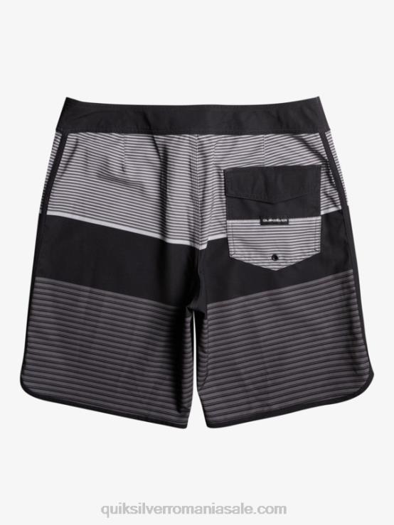 negru surfsilk tijuana 19 boardshorts XT6B206 bărbați Quiksilver