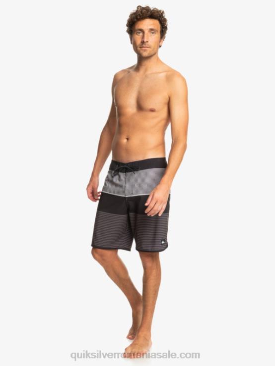 negru surfsilk tijuana 19 boardshorts XT6B206 bărbați Quiksilver