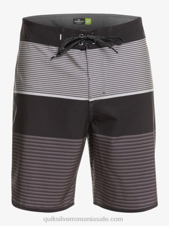 negru surfsilk tijuana 19 boardshorts XT6B206 bărbați Quiksilver