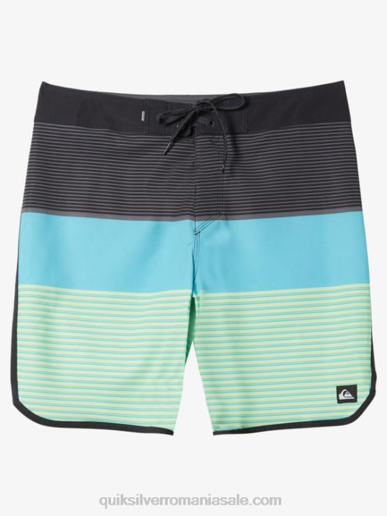 negru surfsilk tijuana 19 boardshorts XT6B208 bărbați Quiksilver