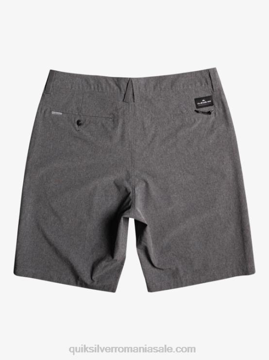 negru union heather 20 amphibian boardshorts XT6B65 bărbați Quiksilver