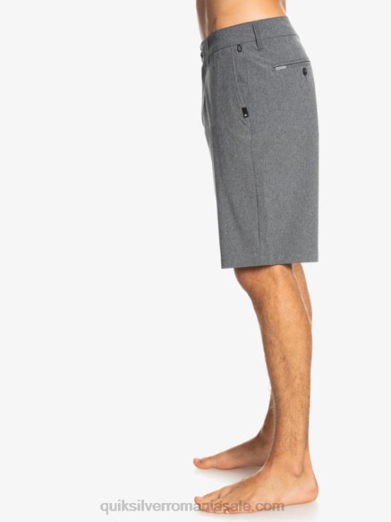 negru union heather 20 amphibian boardshorts XT6B65 bărbați Quiksilver