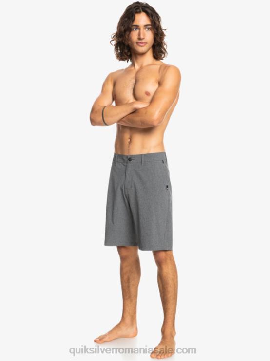 negru union heather 20 amphibian boardshorts XT6B65 bărbați Quiksilver