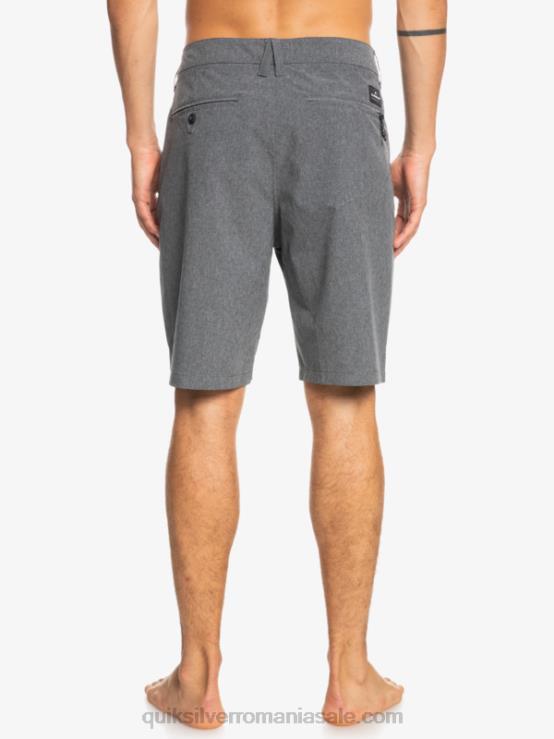 negru union heather 20 amphibian boardshorts XT6B65 bărbați Quiksilver