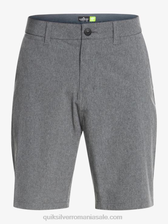 negru union heather 20 amphibian boardshorts XT6B65 bărbați Quiksilver