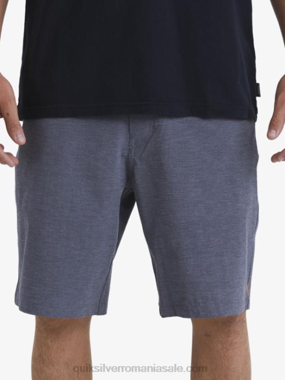 negru waterman backwater 20 amfibieni boardshorts XT6B774 bărbați Quiksilver