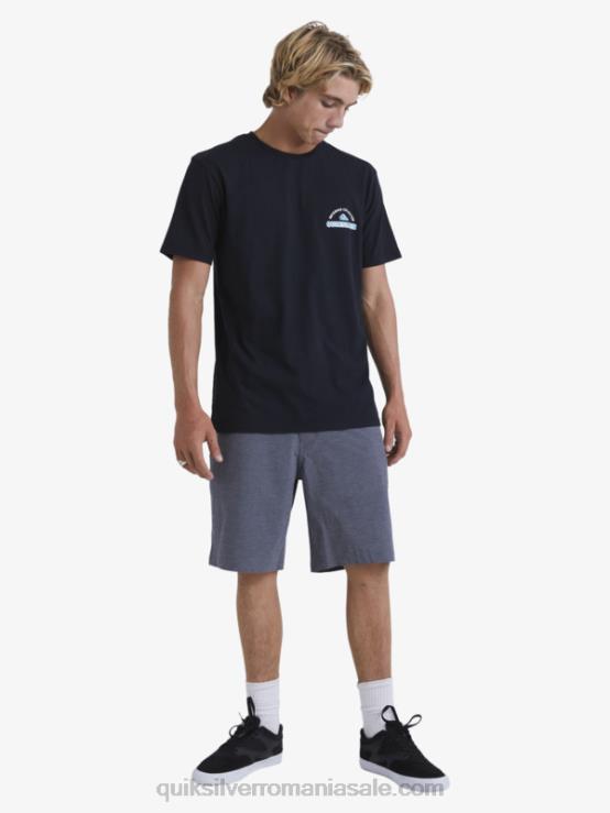 negru waterman backwater 20 amfibieni boardshorts XT6B774 bărbați Quiksilver