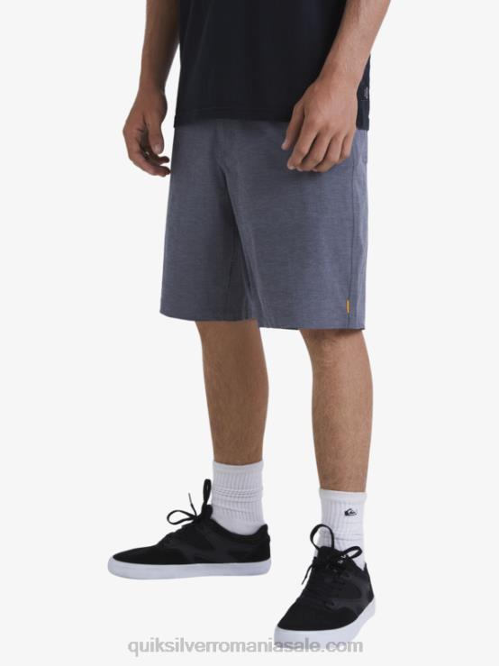 negru waterman backwater 20 amfibieni boardshorts XT6B774 bărbați Quiksilver