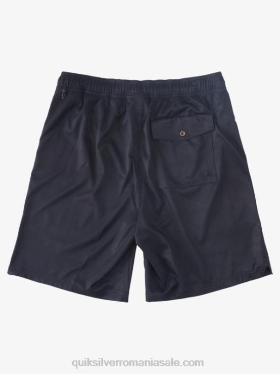 negru waterman scout fermoar amphibian 20 boardshorts XT6B1324 bărbați Quiksilver