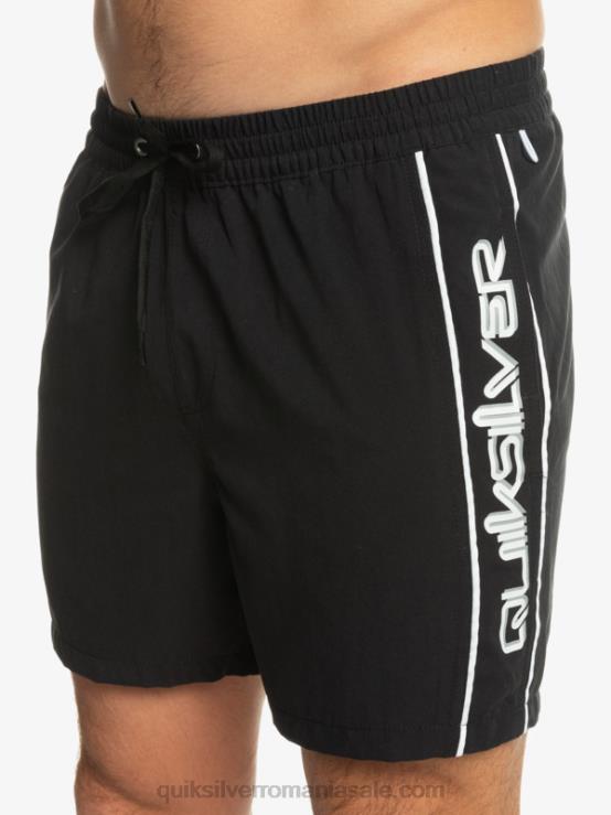 negru zilnic vert 16 volei XT6B698 bărbați Quiksilver