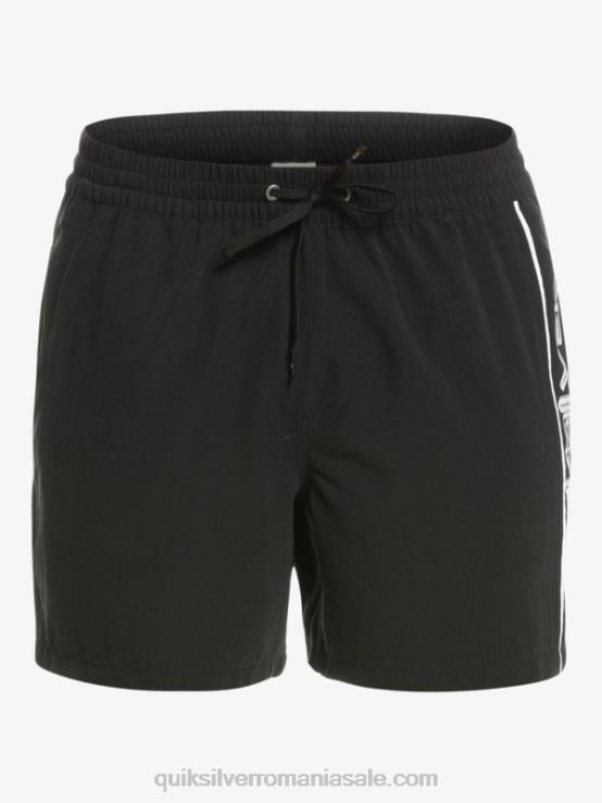 negru zilnic vert 16 volei XT6B698 bărbați Quiksilver