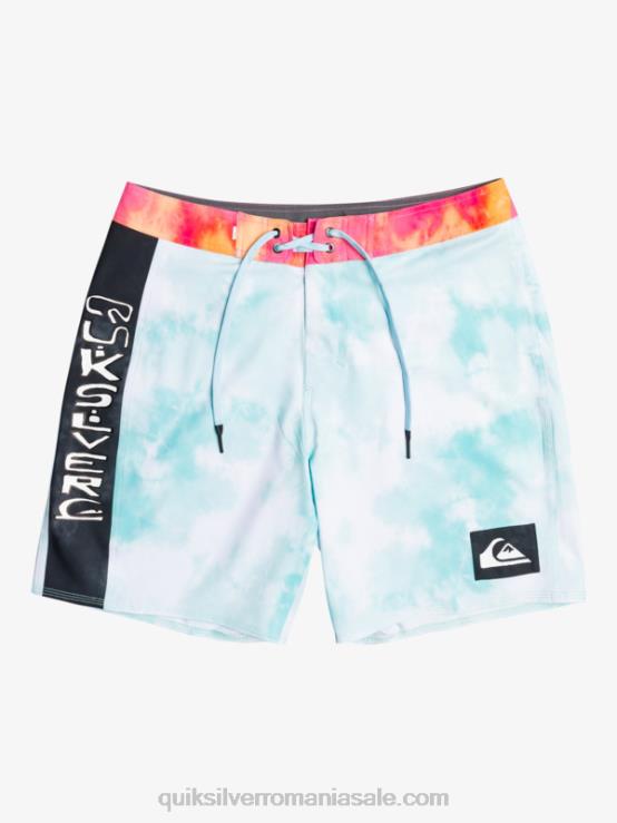 înger albastru Surfsilk acid wash 18 boardshorts XT6B1748 bărbați Quiksilver