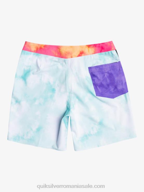 înger albastru Surfsilk acid wash 18 boardshorts XT6B1748 bărbați Quiksilver