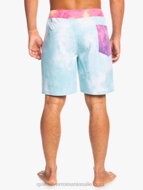 înger albastru Surfsilk acid wash 18 boardshorts XT6B1748 bărbați Quiksilver