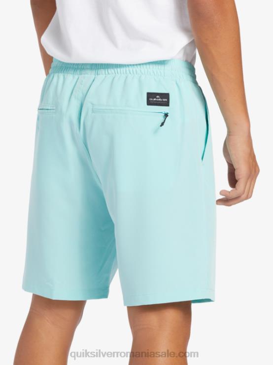 înger albastru pantaloni scurți elastic ocean 18 amfibieni XT6B346 bărbați Quiksilver
