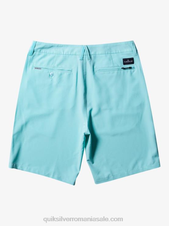 înger albastru pantaloni scurți hibrid ocean union amphibian 20 XT6B146 bărbați Quiksilver