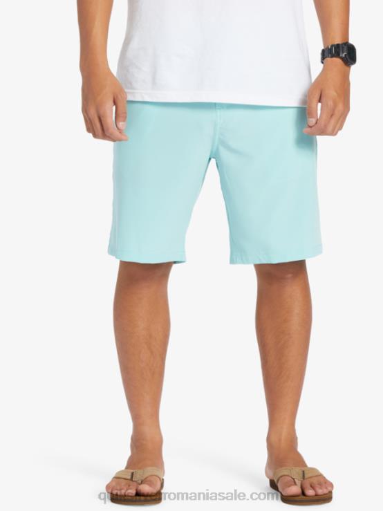 înger albastru pantaloni scurți hibrid ocean union amphibian 20 XT6B146 bărbați Quiksilver