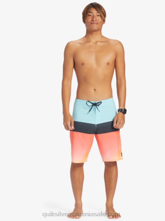 înger albastru surfsilk panel 20 boardshorts XT6B129 bărbați Quiksilver